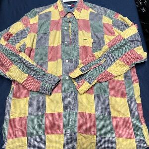 Colorful Checkered Men's Shirt